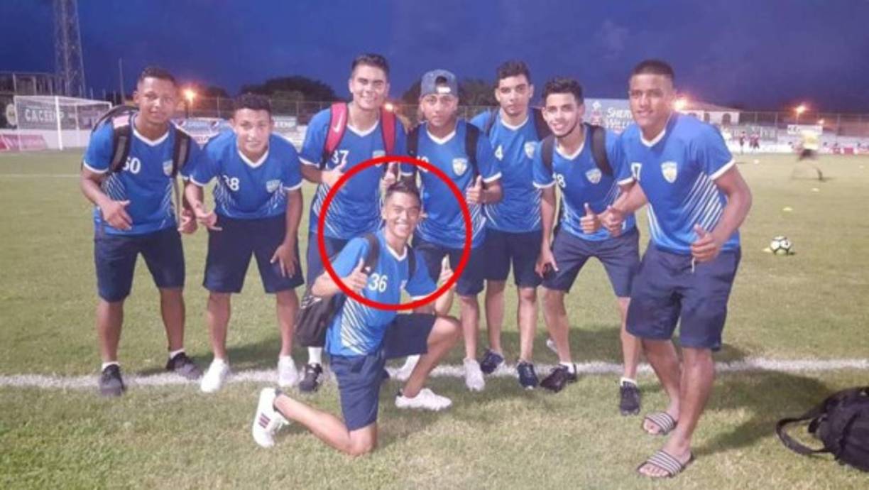 Caleb Tilguath es hijo de Reynaldo Tilguath. El joven es volante izquierdo y juega en el Real de Minas.