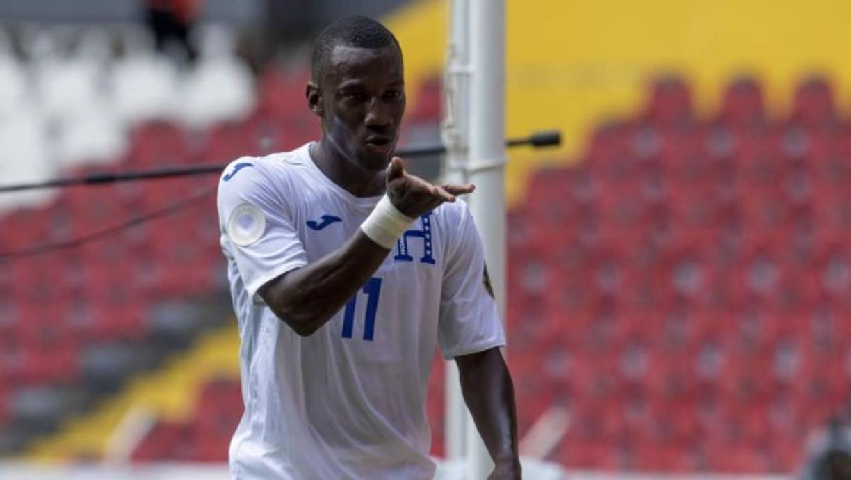 Darixon Vuelto mandó un besito a la cámara de televisión tras su gol. El festejo especial iba dedicado a su hijo.