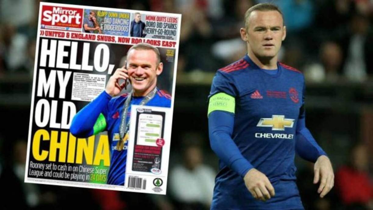 Parece que el futuro de Wayne Rooney apunta definitivamente a China. Concluida la temporada con el Manchester United, el delantero podría aceptar una de las millonarias ofertas que ha recibido de ese país, según The Mirror Sport. 'Tengo ofrecimientos tanto de Inglaterra como del extranjero. Tomaré la decisión en las próximas semanas, tras consultarlo con mi familia', asegura el jugador. La Superliga China abre el periodo de fichajes el 19 de junio.