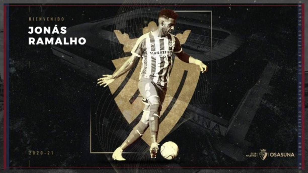 El defensa Jonás Ramalho llega cedido a Osasuna hasta el final de temporada procedente del Girona. El cuadro pamplonés dispone además de una opción de compra del defensa vasco cuando acabe el periodo de préstamo.