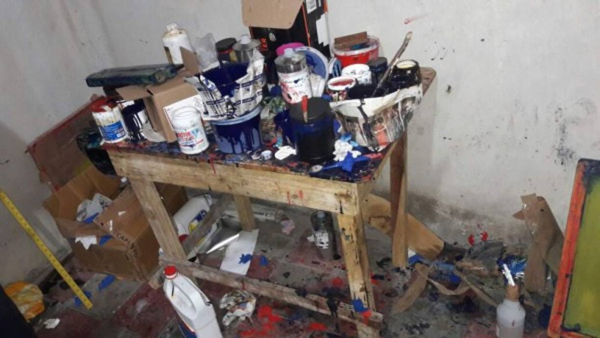 Las autoridades investigan quién es el responsable de operar el laboratorio clandestino.