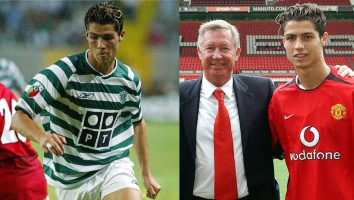 Tras destacarse en un partido contra el Manchester United, el histórico exentrenador Sir Alex Ferguson quedó enamorado por el nivel de Cristiano Ronaldo que militaba en ese entonces en el Sporting Lisboa de Portugal.