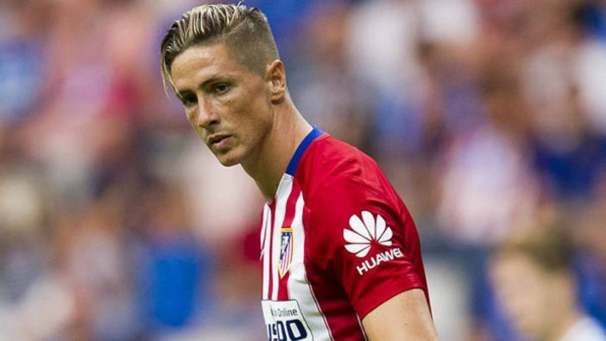 El atacante Fernando Torres del Atlético en el club colchonero ya no lo quieren, rumores aseguran que pueden volver al AC Milan.