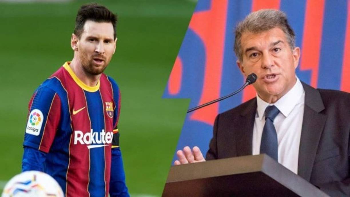 'Lo mejor para él es quedarse. Haré todas las propuestas, dentro de lo económicamente posible, para que siga. Lo que él quiere son títulos e intentaré mostrarle cariño”, dijo Joan Laporta sobre Messi.