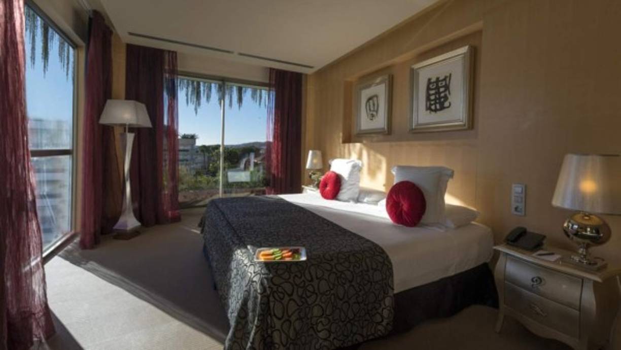 Una de las habitaciones del hotel MiM.