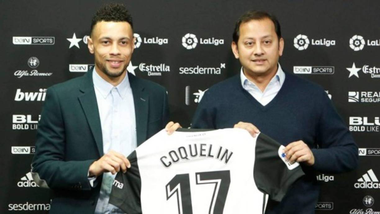 6. Francis Coquelin (Valencia) 13.5 millones de euros.