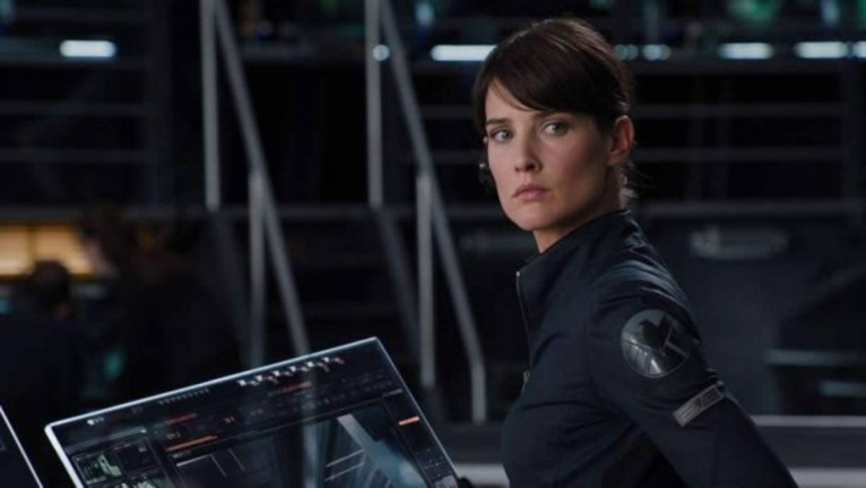 Maria Hill (Cobie Smulders), ex directora adjunta de SHIELD, muerte por Guantelete. <br/>