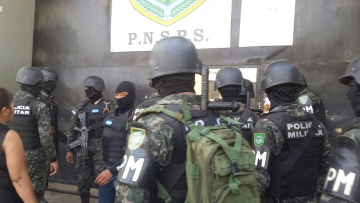 Fusina ejecutó el miércoles (ayer) otro operativo en el centro penal de San Pedro Sula.