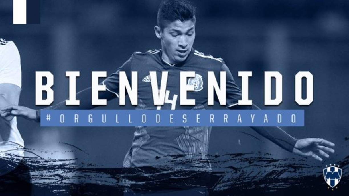 El delantero mexicano Ángel Zaldívar se va un año sin opción de compra a los Rayados del Monterrey, proveniente de las Chivas de Guadalajara.