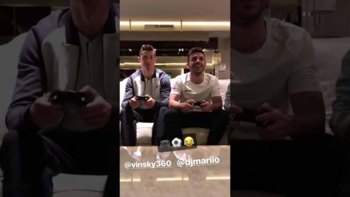 Cristiano Ronaldo ha jugado partidos del FIFA con aficionados.