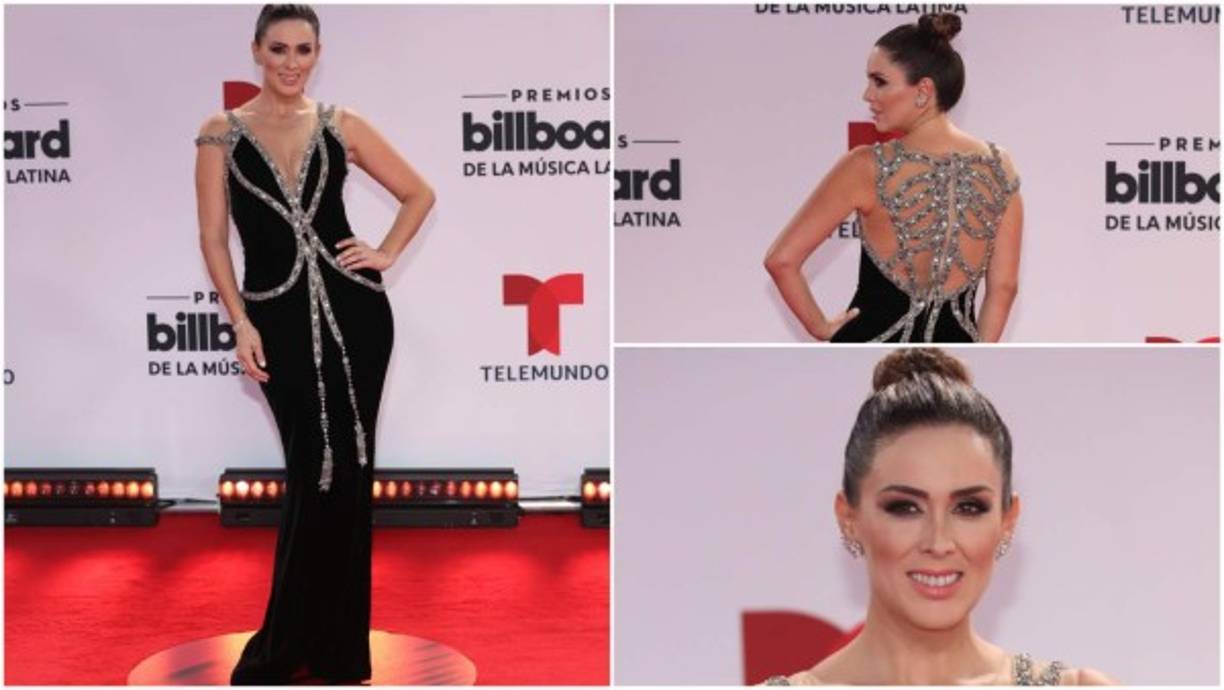 La artista mexicana Jacky Bracamontes fue una de las más bellas y mejor vestidas de los premios Billboard 2020.