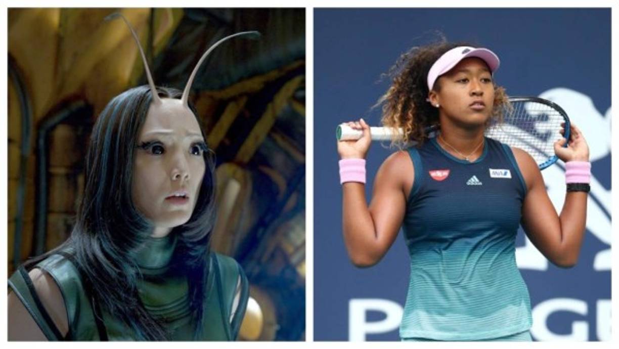 Mantis - La tenista japonesa Naomi Osaka.