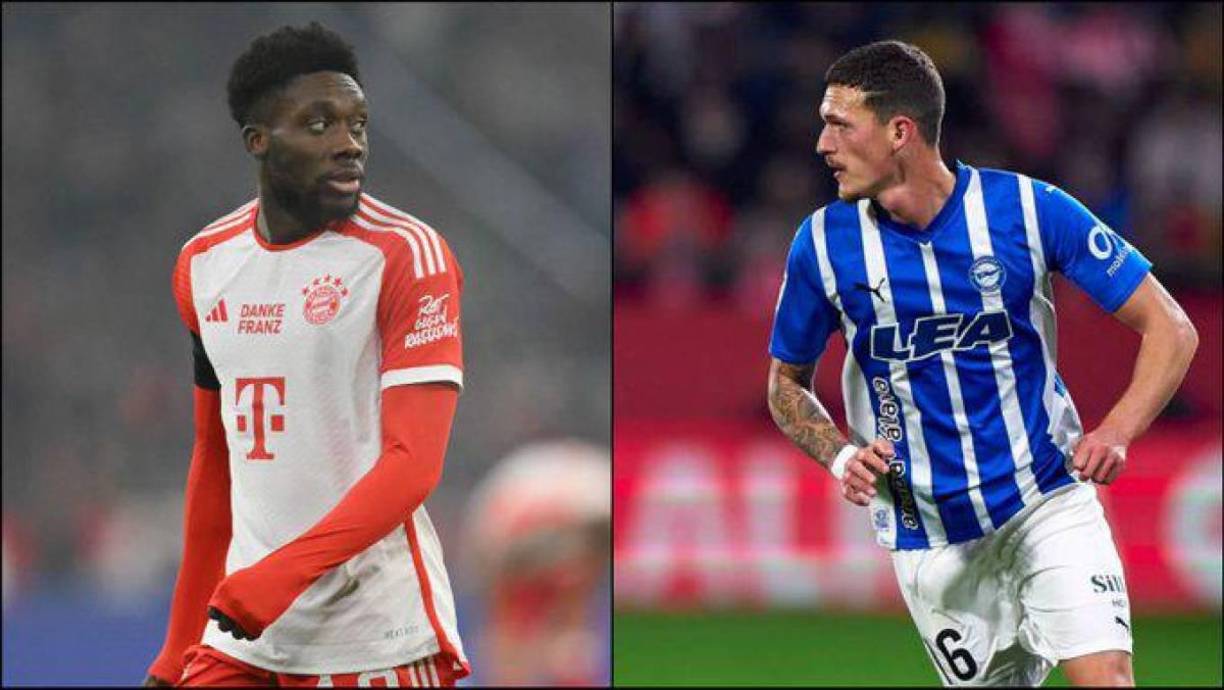 Rafa Marín, en la operación Alphonso Davies. Según el diario alemán Bild, el central que ahora mismo milita cedido en el Alavés tiene papeletas para entrar en las negociaciones entre Madrid y Bayern por el lateral canadiense.