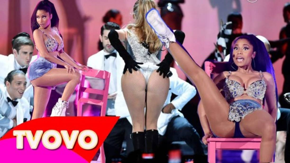 Ambas se muestran sin miedo en el escenario y enseñan sus mejores atributos.