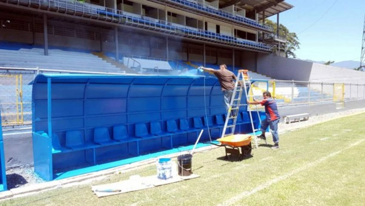 El martes estuvo el alcalde sampedrano Armando Calidonio, quien informó que la inversión hecha por parte de la Municipalidad es de 1.8 millones de lempiras.