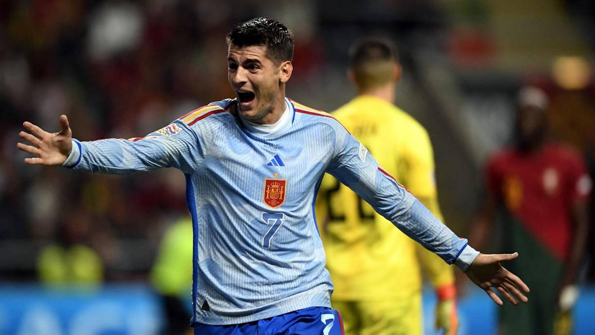 Álvaro Morata marcó el gol del triunfo de España en el minuto 87 y le dio la clasificación a la ‘Final Four‘.