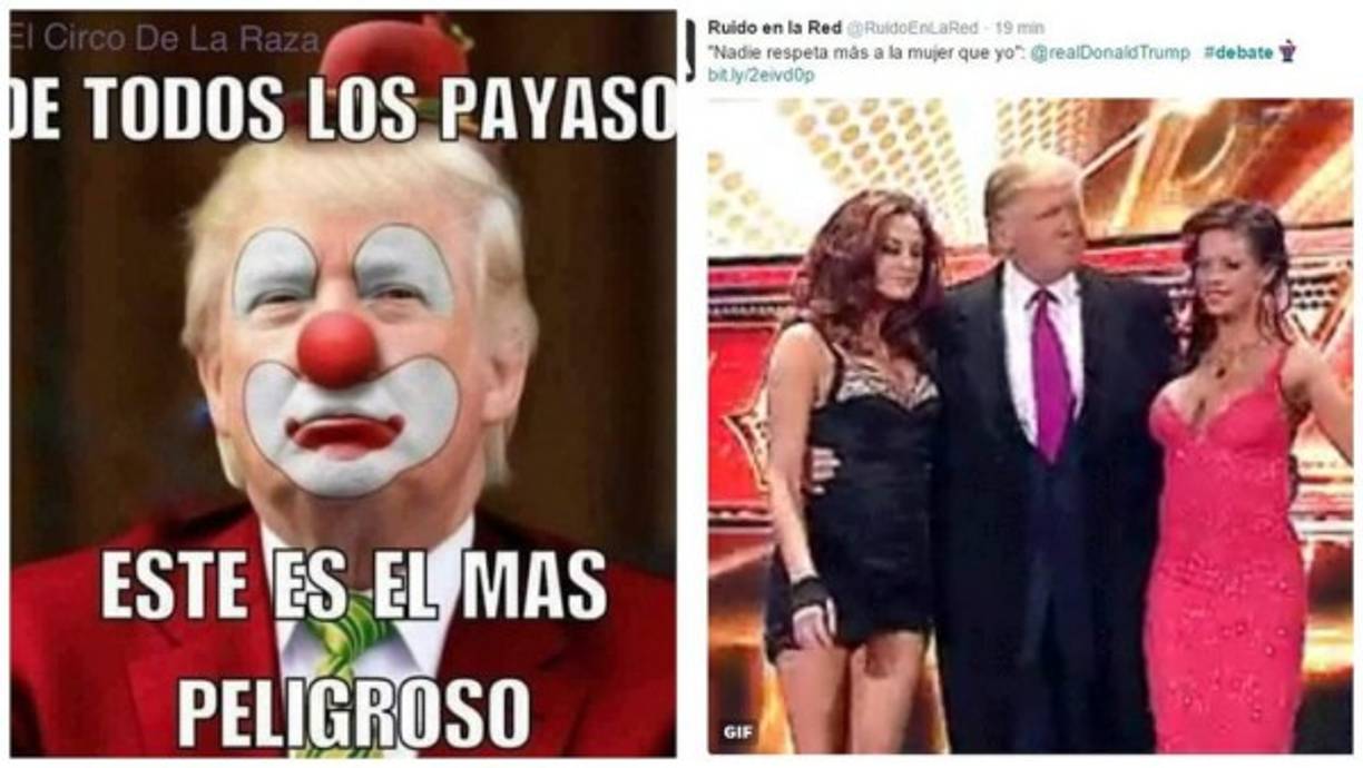 El magnate no escapó al fenómeno de los payasos siniestros.