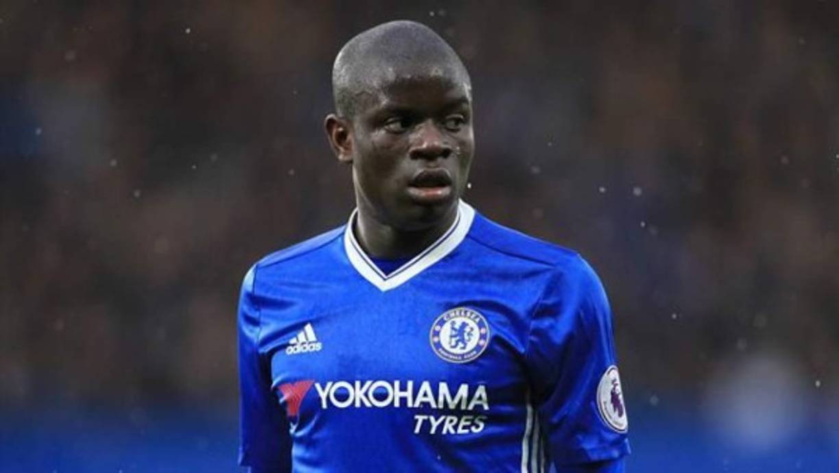 3. N'Golo Kanté<br/><br/>El mediocapista francés de 26 años que milita en el Chelsea de Inglaterra también ha sido incluido por la revista francesa 'France Football' como candidato al Balón de Oro 2017.<br/>