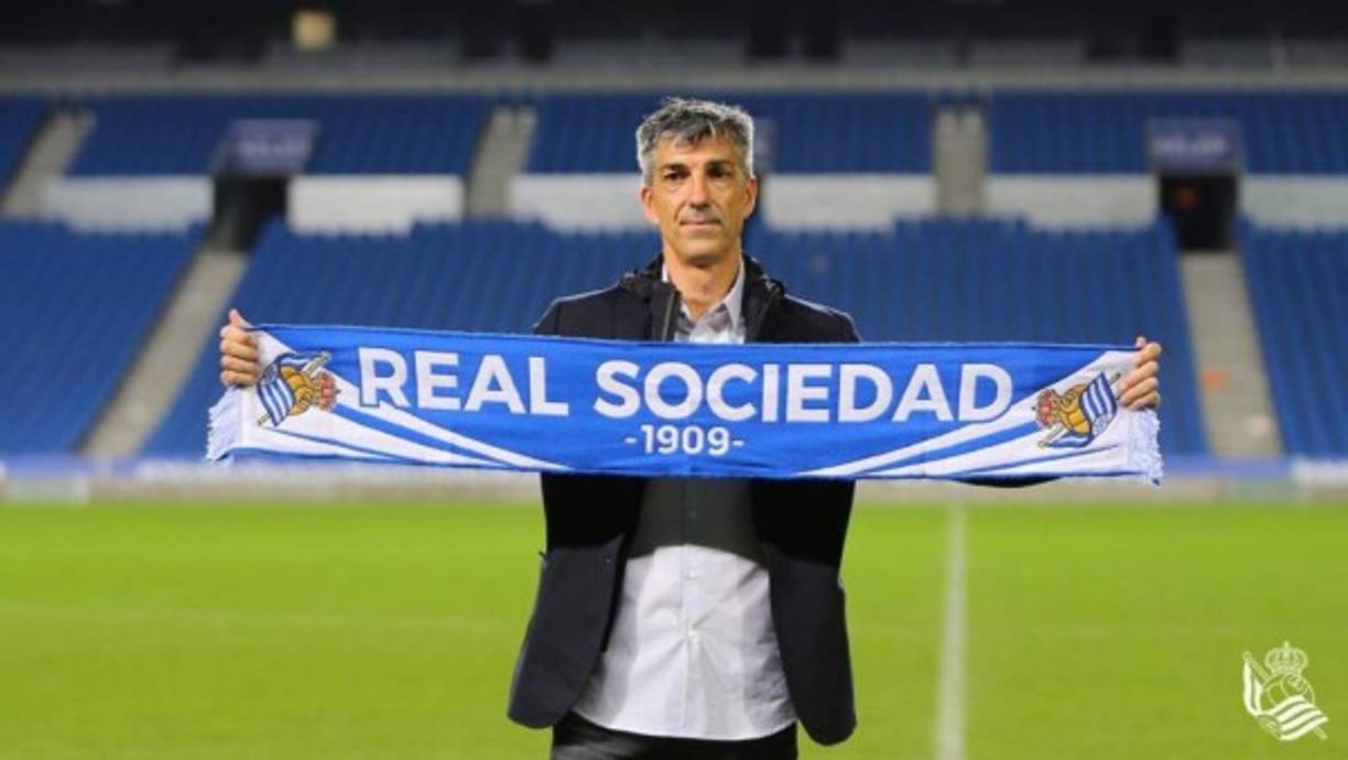 El español Imanol Alguacil fue presentado como nuevo entrenador de la Real Sociedad. Firma para lo que resta de temporada y otra más: 'Es una gran oportunidad y espero que todos estemos orgullosos del equipo'.