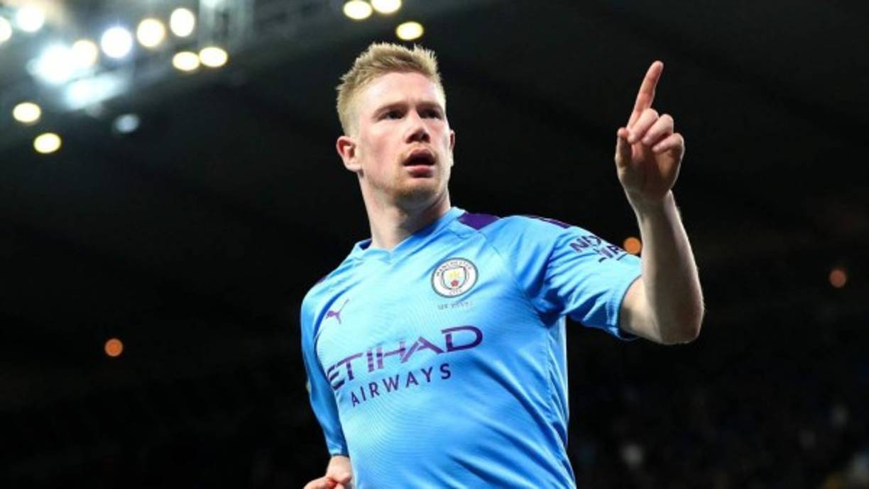 7) Kevin De Bruyne (Bélgica-Manchester City) 120 millones de euros.