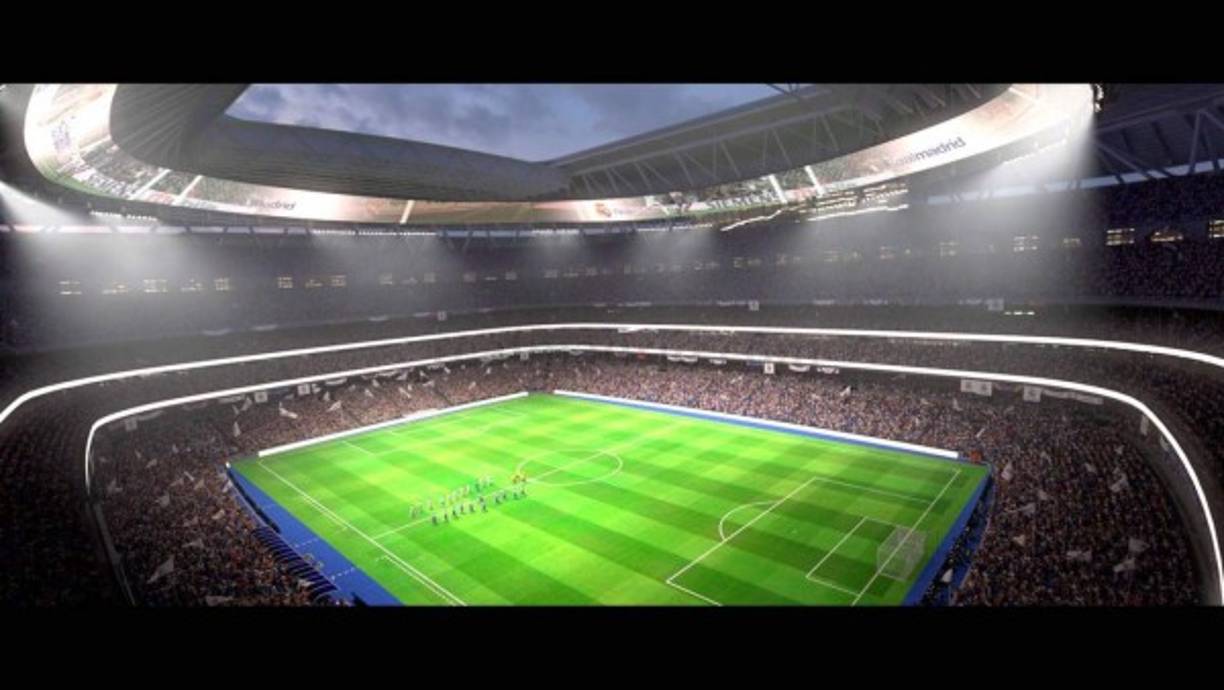 El Santiago Bernabéu contará con un espectacular videomarcador de 360 grados y que será uno de los elementos emblemáticos del nuevo estadio.