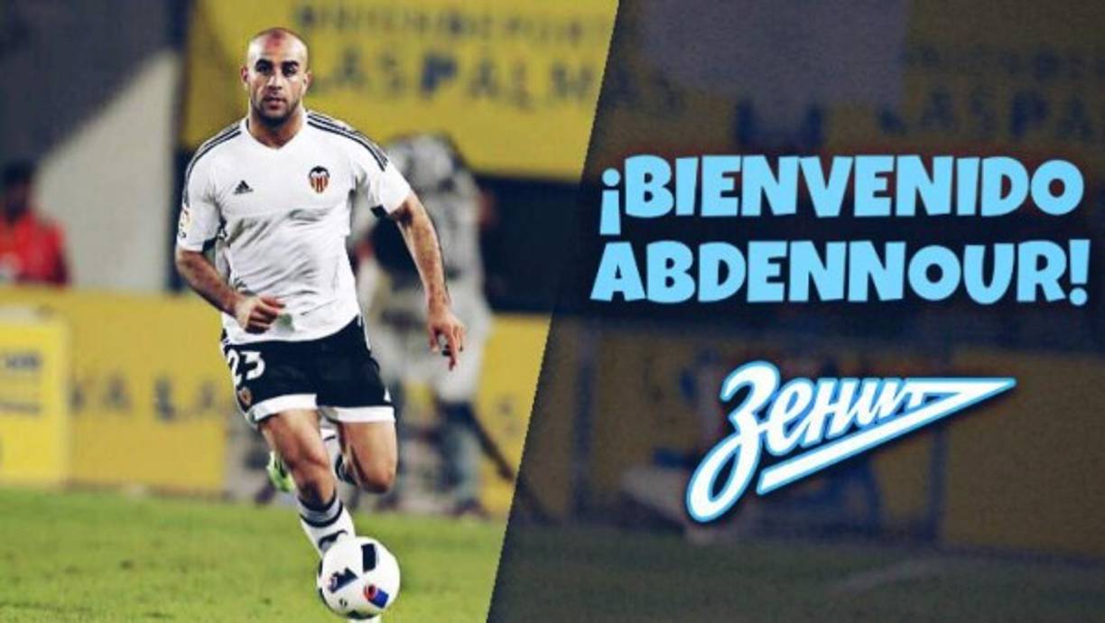 Aymen Abdennour ha dejado de ser un problema para el Valencia. El central tunecino se marcha al Zenit de San Petersburgo cedido durante una temporada. Tras un verano convulso y sabedor de que no entraba en los planes del técnico Marcelino, el defensa ha terminado por aceptar la oferta rusa.
