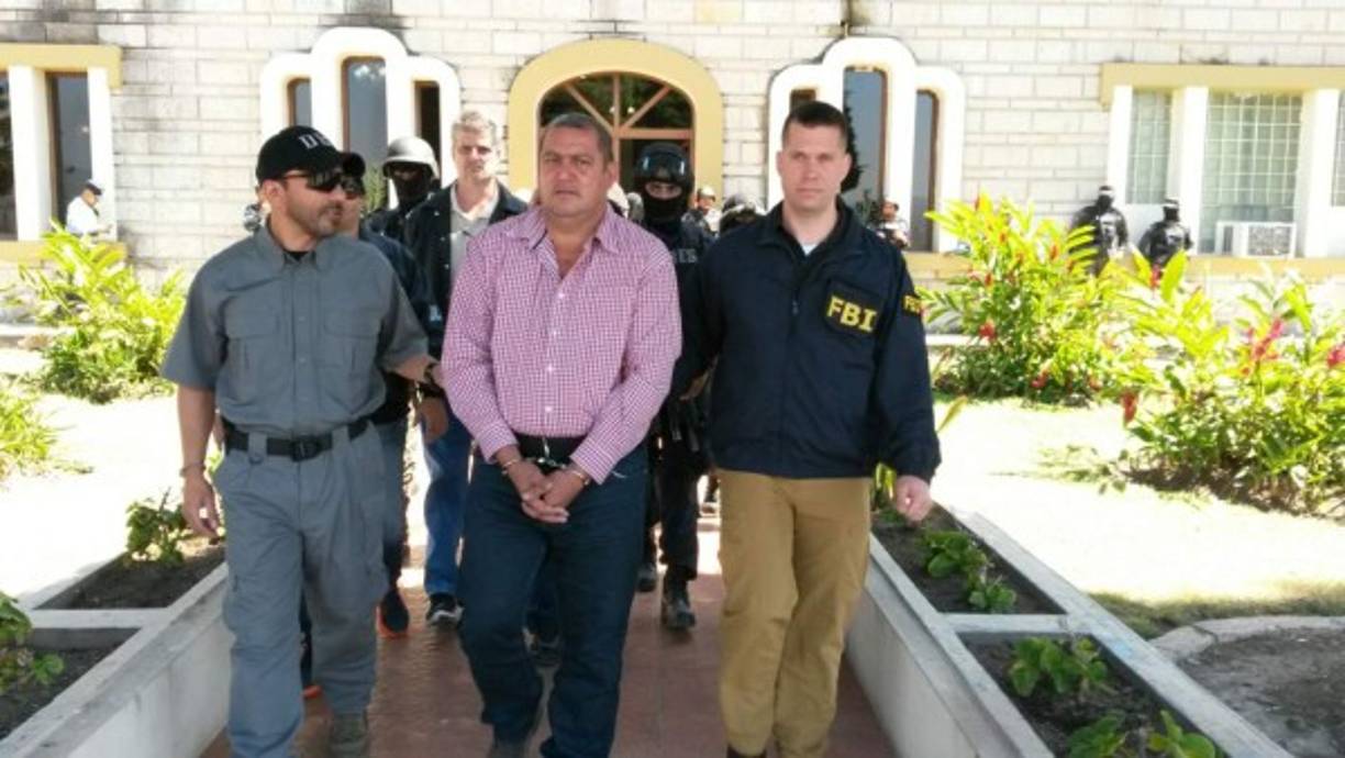 Carlos Emilio Arita y José Raúl Amaya Argueta fueron entregados a agentes de la DEA.