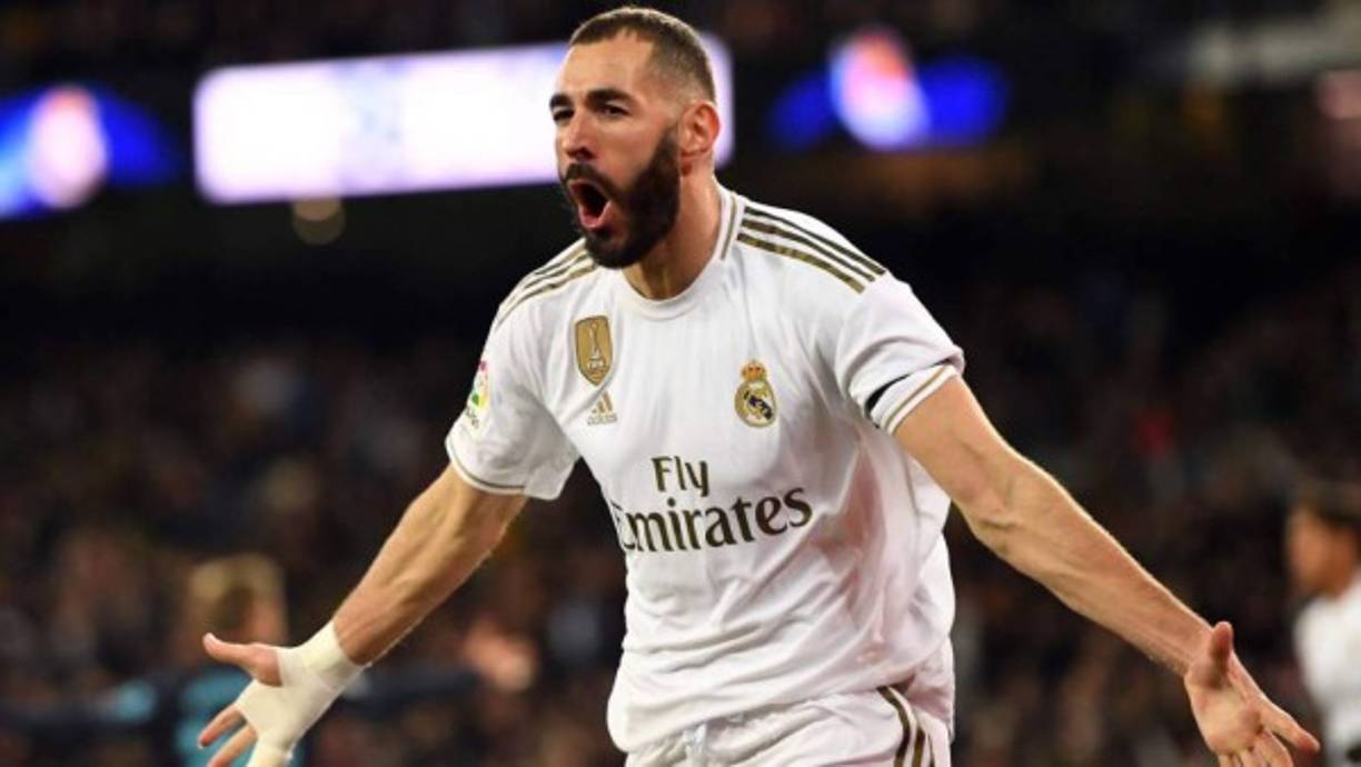 12. Karim Benzema (24 puntos) - El delantero francés del Real Madrid suma 12 goles.