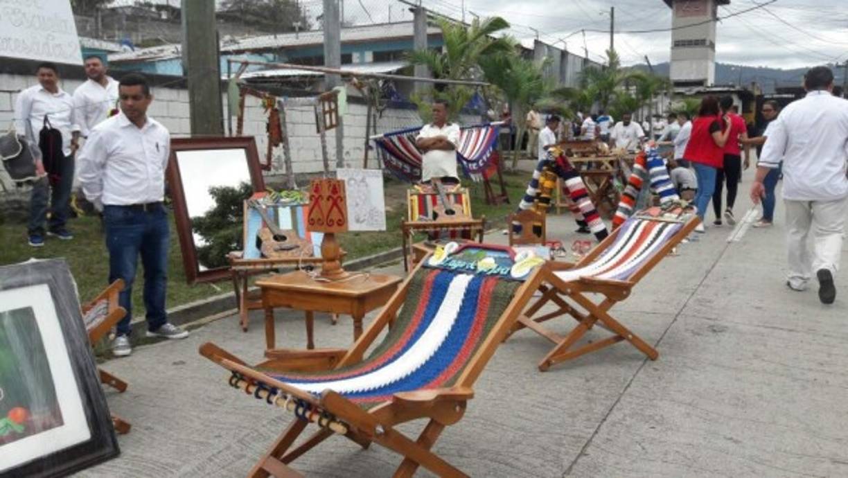 La carpintería es uno de los trabajos mejor elaborados dentro del penal.