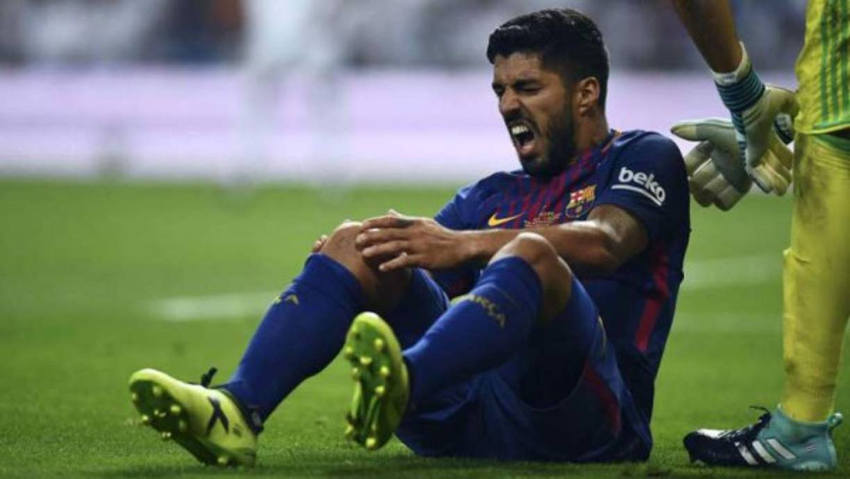 Luis Suárez estará fuera hasta el miércoles 13 de mayo.