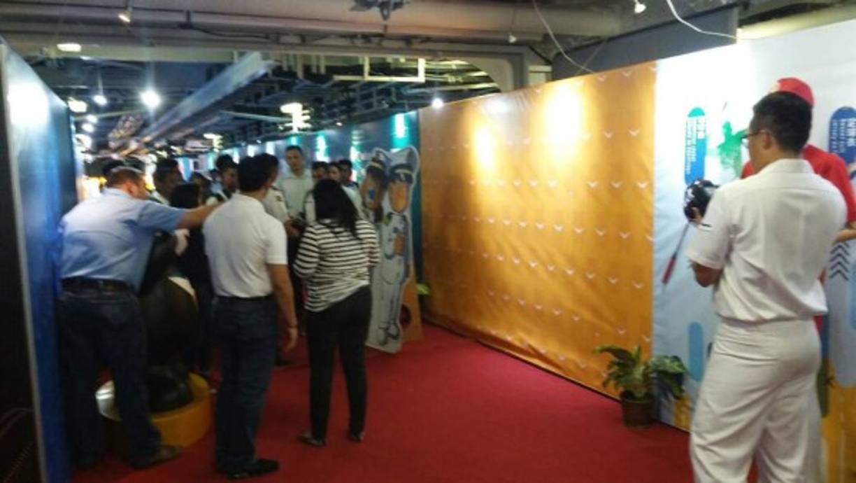 El barco ha sido acondicionado para recibir a los visitantes.