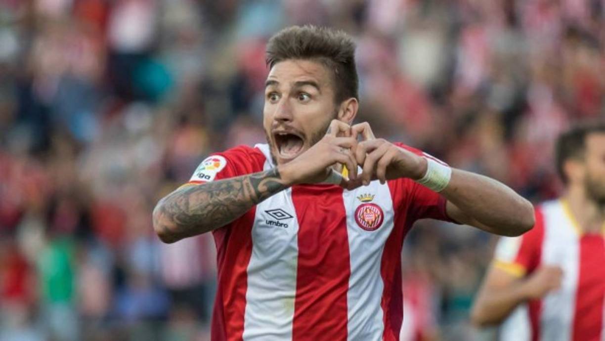 El delantero Portu, compañero del Choco Lozano en el Girona, lleva 11 goles.