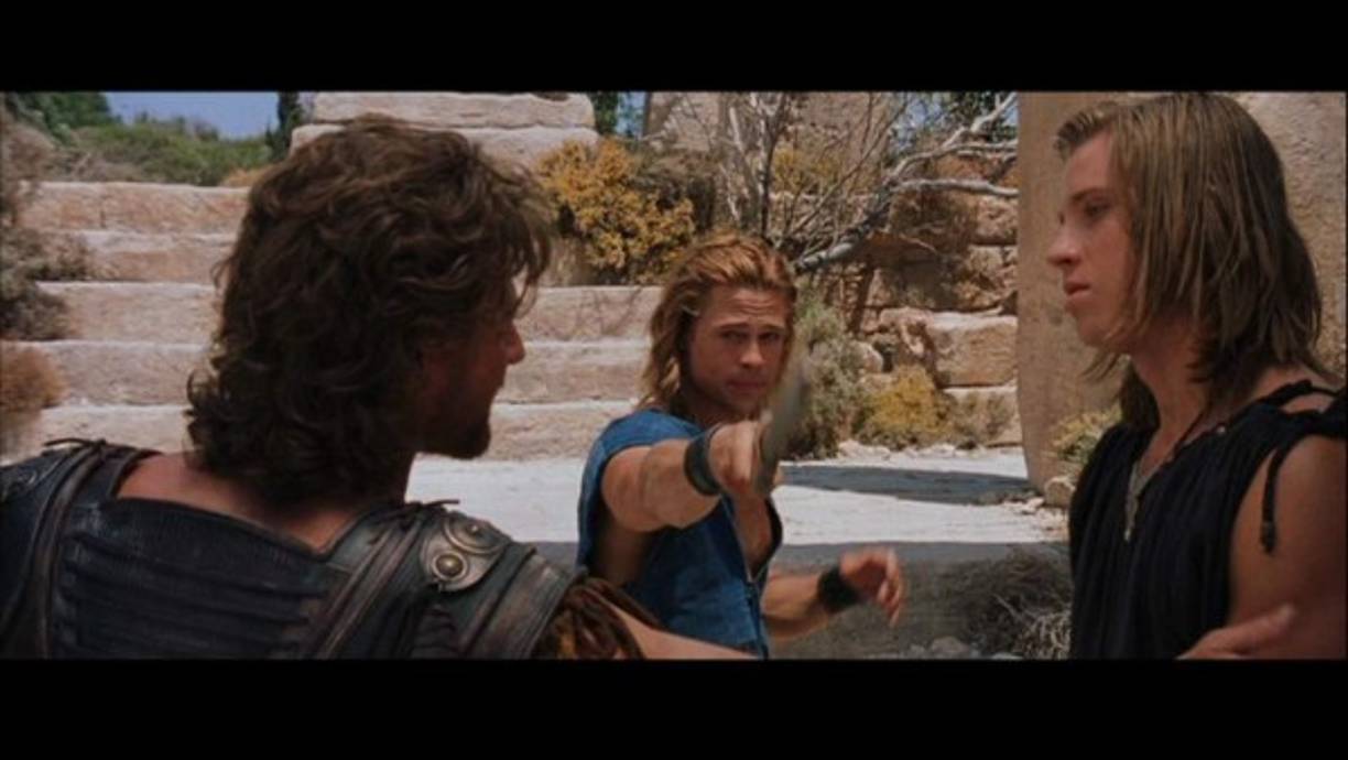 A sus 19 años de edad, consiguió el papel de Patroclo, el primo de Aquiles (Brad Pitt).