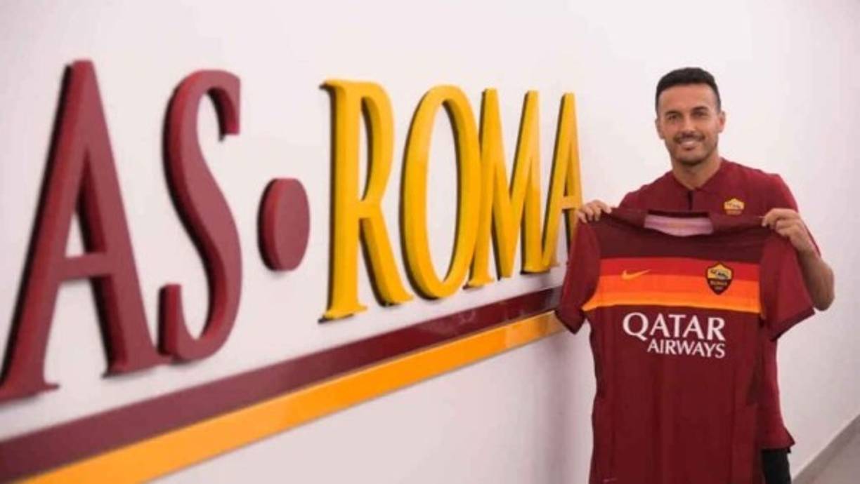 Pedro Rodríguez: El delantero español ha sido presentado como nuevo jugador de la Roma para las próximas tres temporadas. Llega procedente del Chelsea.