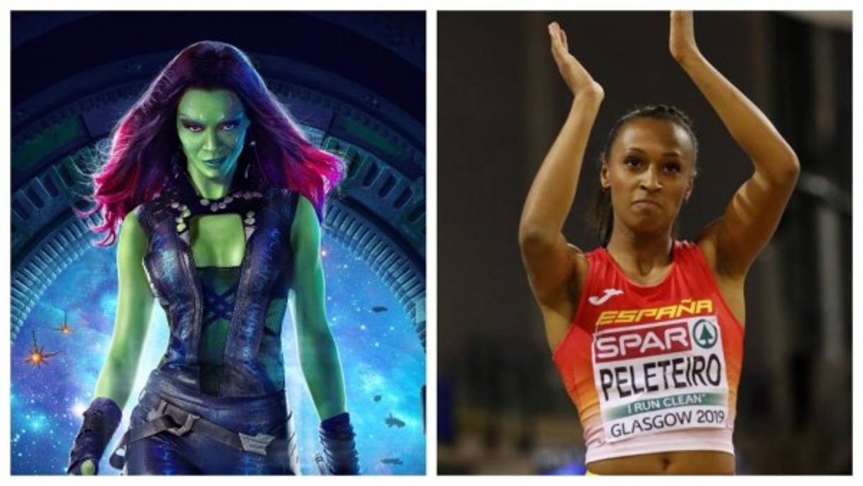 Gamora - La atleta española Ana Peleteiro.