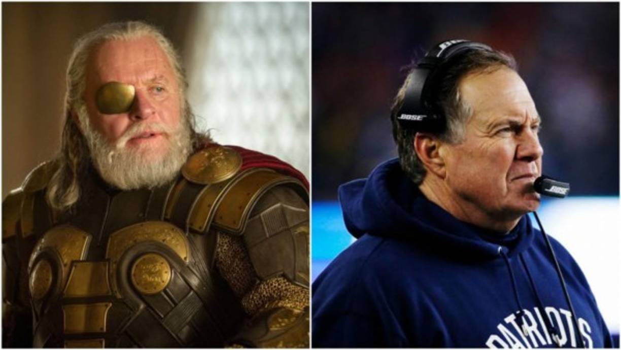 Odin - El entrenador de fútbol americano Bill Belichick, de los New England Patriots.