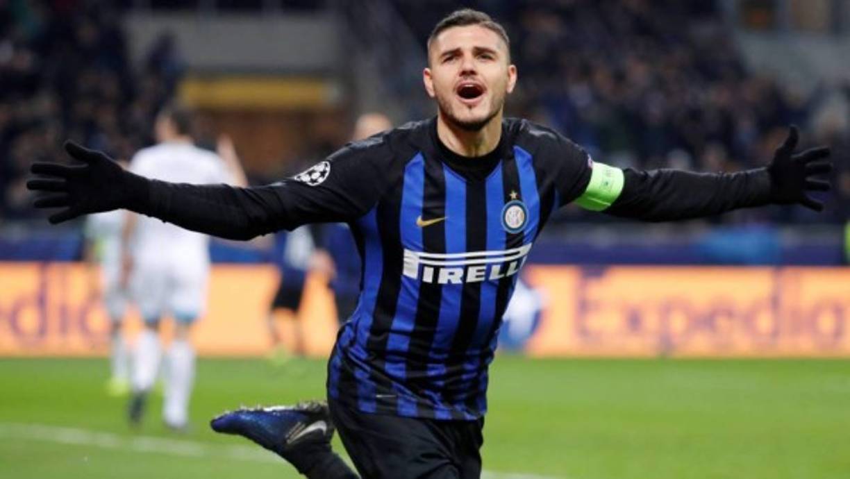 10. Mauro Icardi - Inter de Milán - Ha jugado esta temporada 20 partidos y ha marcado 9 goles.