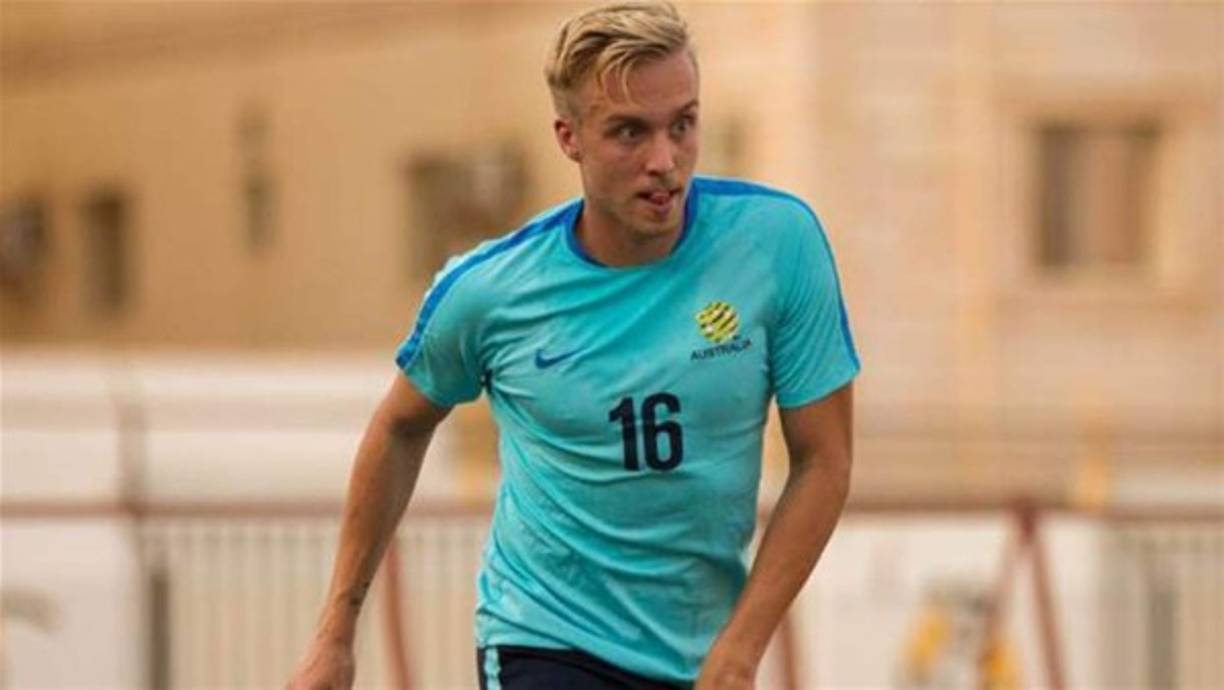 James Jeggo : Juega como centrocampista central para Sturm Graz en la Bundesliga de Austria . El 7 de marzo de 2011, Jeggo fue seleccionado para representar al equipo de fútbol olímpico de Australia en un partido de clasificación olímpica asiática contra Irak.