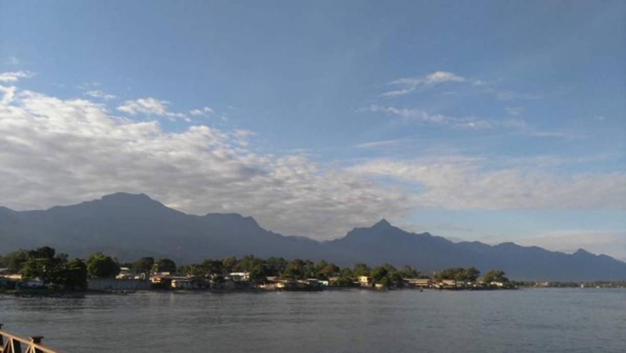 Pincelada de mi mañana en La Ceiba.