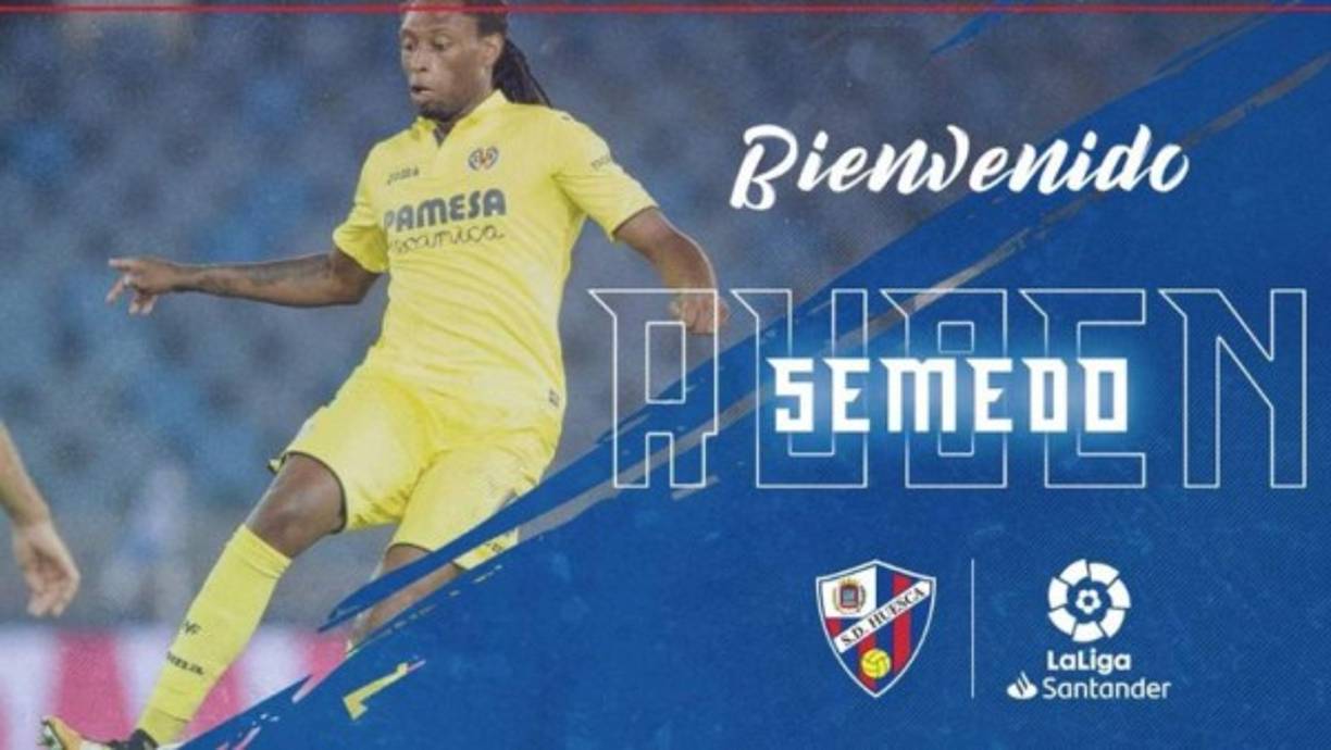 El Huesca fichó a Ruben Semedo, central del Villarreal que salió hace 6 días de la cárcel. llevaba 141 días en prisión por tentativa de homicidio, lesiones, detención ilegal, amenazas, tenencia ilícita de armas y robo con violencia. Hoy será compañero del hondureño Jonathan Rubio.