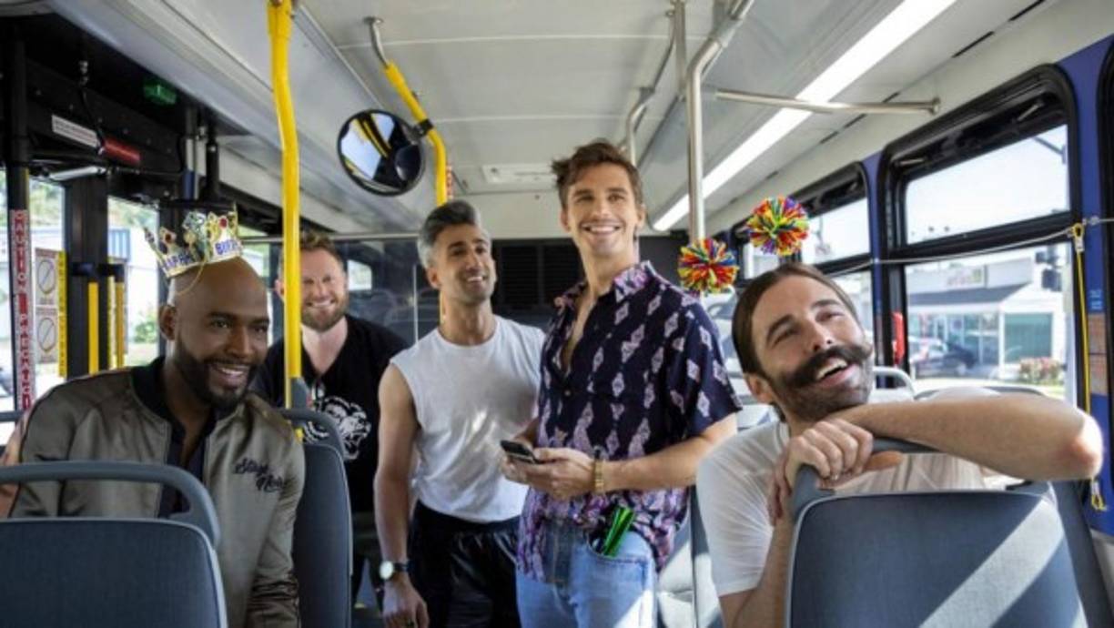 Queer Eye: Temporada 3. Los Fab Five viajaron a Kansas City, Misuri, para otra temporada de cambios emotivos y transformaciones impresionantes. Se estrena 15 de marzo de 2019.