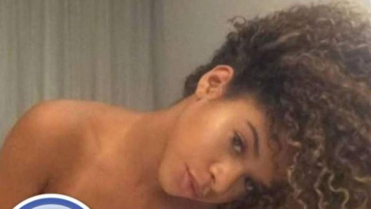 Esta es otra de las fotos que se han filtrado de la chica.