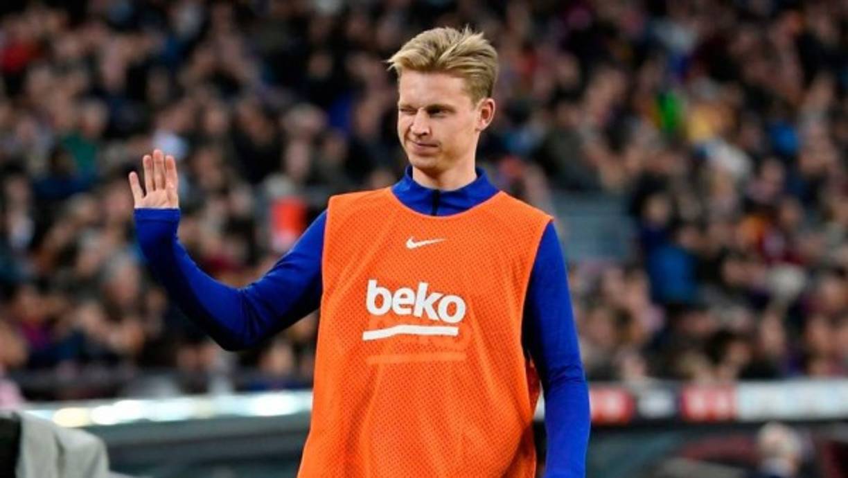 Frenkie de Jong: El holandés será otro de los mediocampistas que estén en el 11 titular del Barcelona.