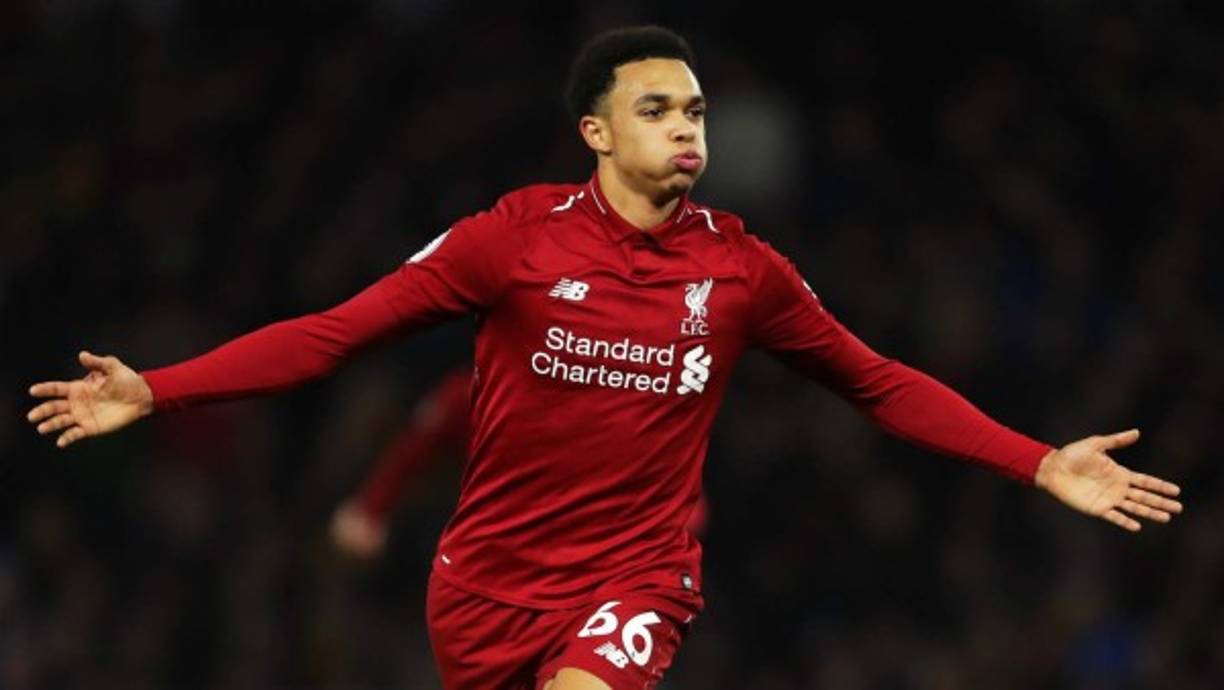 Trent Alexander-Arnold - El lateral derecho inglés fue una de las figuras para que el Liverpool conquistara la Champions League. Empezó la jugada de aquel 4-0 al Barcelona.