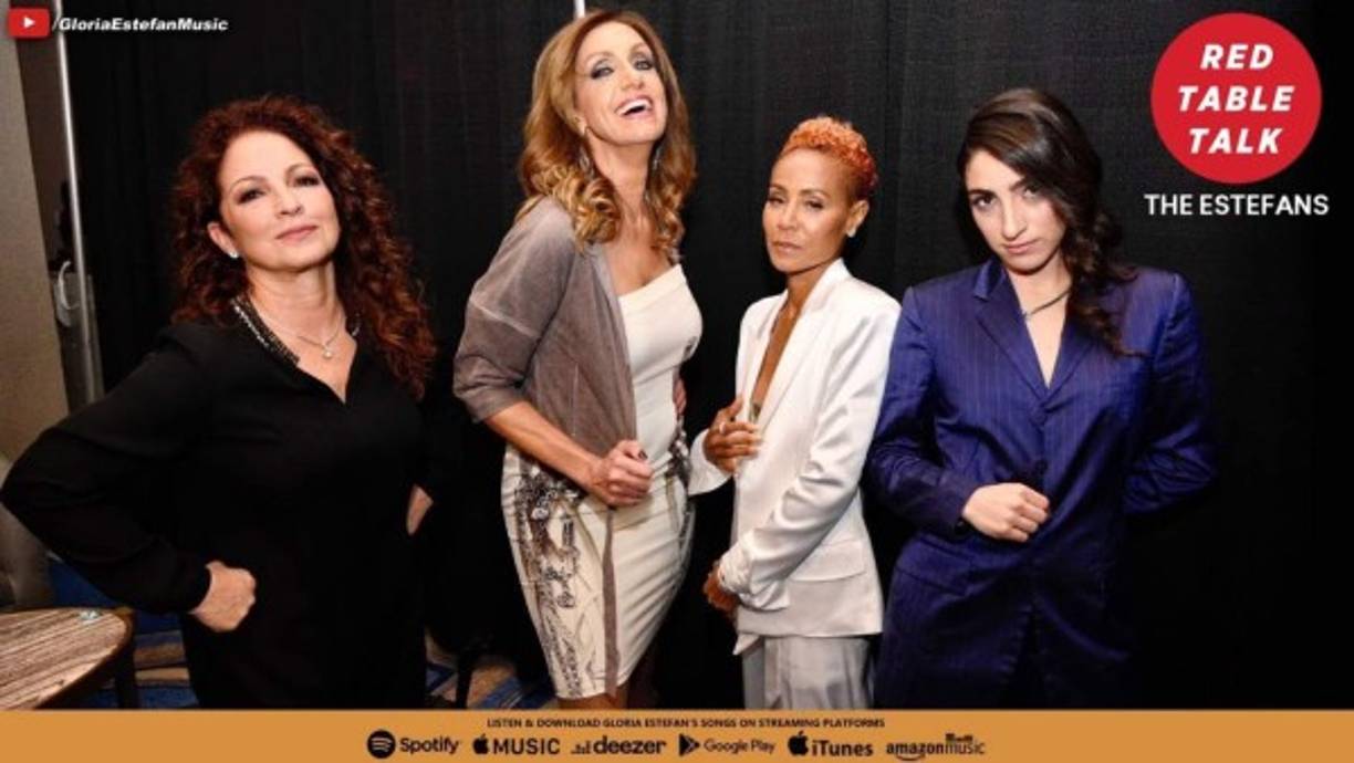 El programa 'Red Table Talk: The Estefans', el primero con latinos en Facebook Watch, es una producción de Westbrook Studios, la empresa del artista Will Smith y su esposa Jada Pinkett-Smith, quien lanzó la primera “Red Table Talk”.