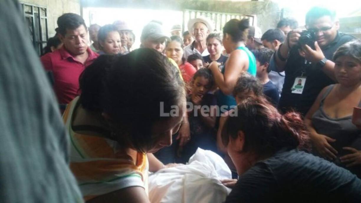 David Contreras pereció junto a otro compañero cuando cortaban bambú en la ribera del río Chamelecón.