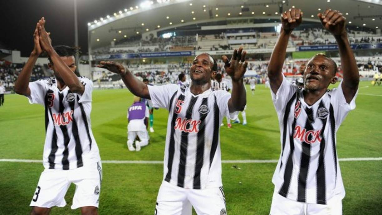 2010: Internazionale: En aquella edición, el Mazembe, club del Congo, fue la gran sospresa; los africanos irrumpieron al derrotar a Inter de Brasil en semis.