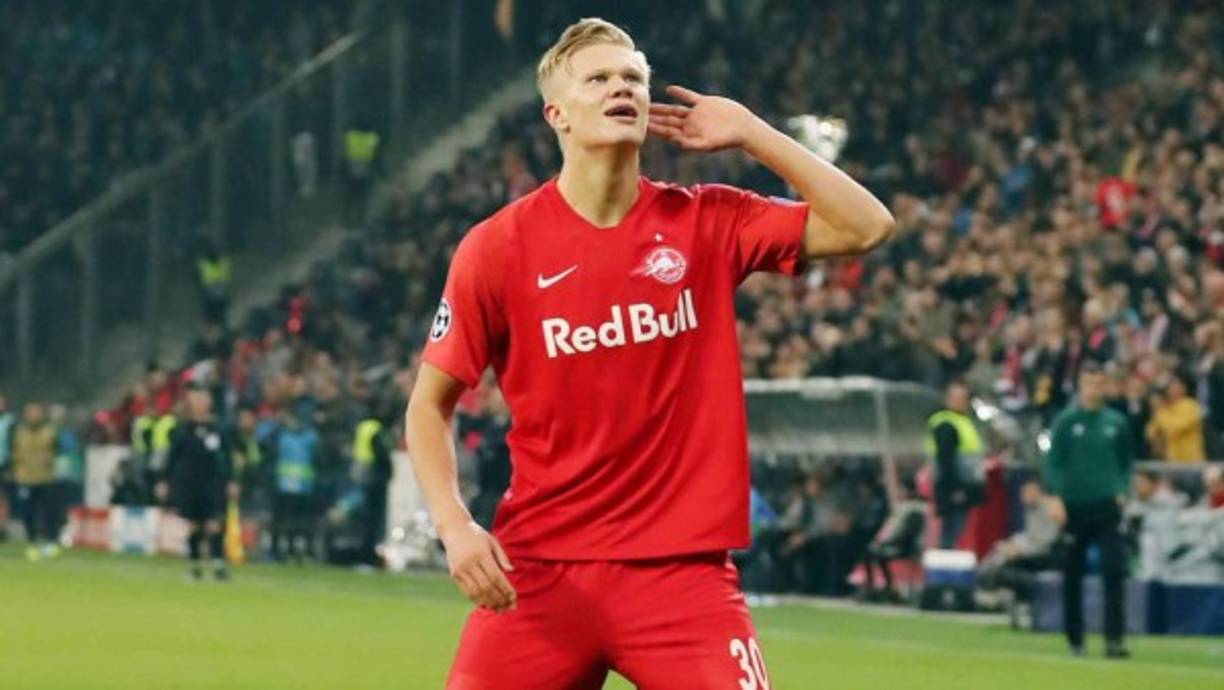 13. Erling Haaland (24 puntos) - El delantero noruego del Red Bull Salzburg de Austria tiene 16 goles.