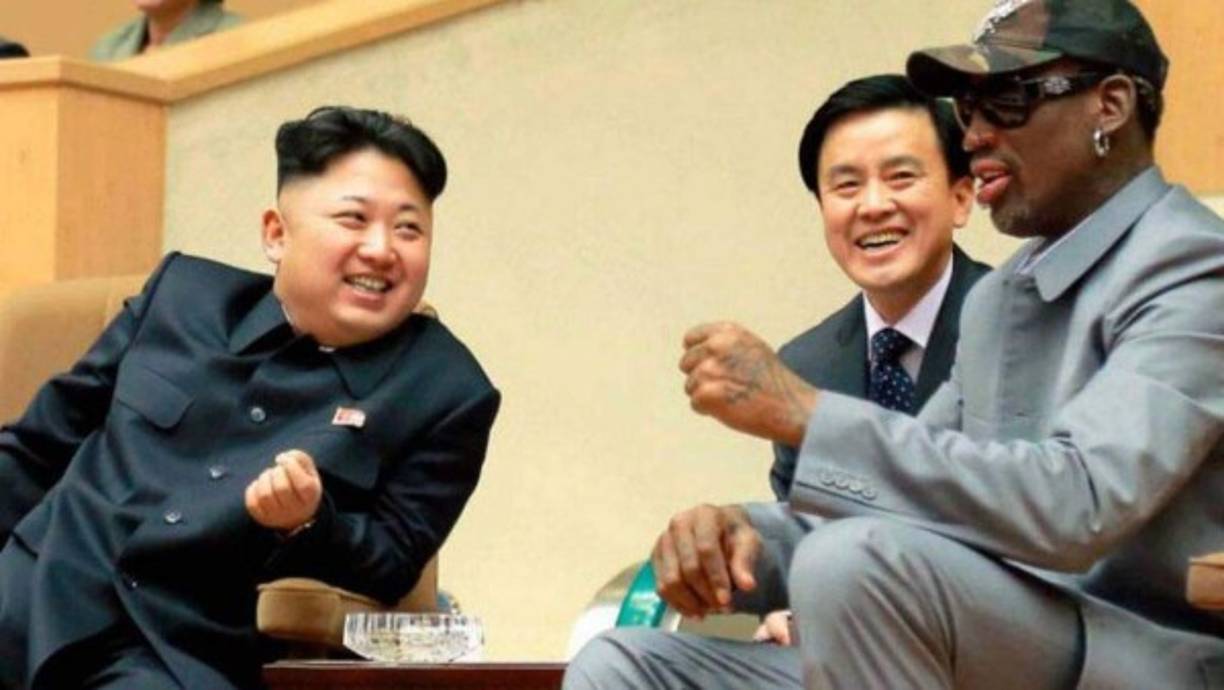 'Estábamos cenando y completamente borrachos y entonces él comenzó a cantar karaoke y yo no tenía ni idea de qué demonios estaba diciendo', relató Rodman al dar detalles de la primera vez que pudo conocer a Kim-Jong un.