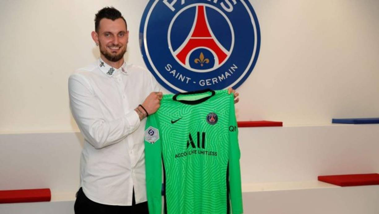 Alexandre Letellier: Portero que tenía el dorsal 30 y se lo han quitado tras la llegada de Messi. El arquero saldrá del PSG. Foto Twitter PSG.
